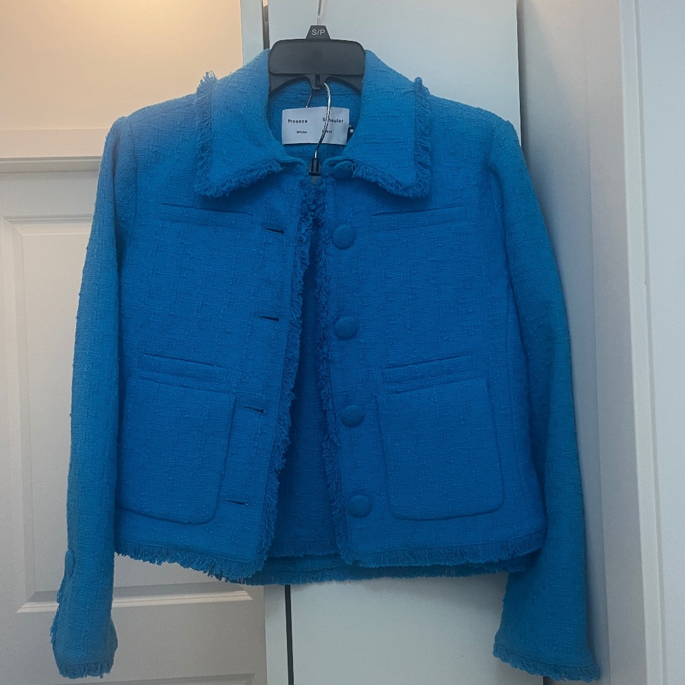 PROENZA SCHOULER blue skit and jacket set - Picture 12 of 16